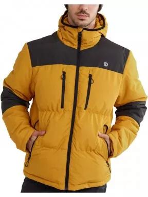 Fundango Navarro Padded Jacket férfi utcai kabát sárga színben 1