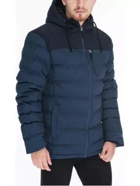 Fundango PASSAT Padded Jacket férfi utcai kabát kék színben 3