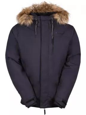 Fundango CARBONE Bomber Jacket férfi utcai kabát fekete színben 1