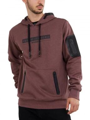 Fundango Force Tech Pullover férfi pulóver lila színben 1