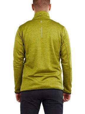 Fundango Jefferson Fleece Jacket férfi polár pulóver zöld színben 3