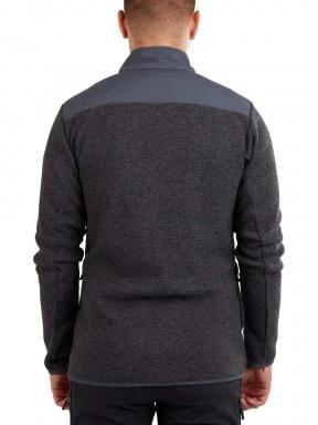 Fundango FLAME Hybrid jacket férfi polár pulóver szürke színben 3