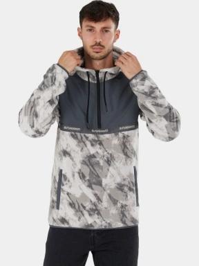 Fundango Exodus Hybrid Jacket férfi pulóver szürke színben 1
