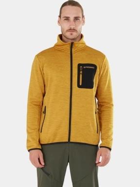 Fundango Jefferson Fleece Jacket férfi polár pulóver narancssárga színben 1