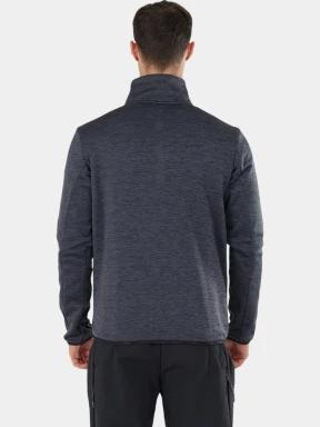 Fundango Jefferson Fleece Jacket férfi polár pulóver szürke színben 3