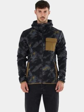 Fundango Nestor Fleece Jacket férfi polár pulóver multikolor színben 1
