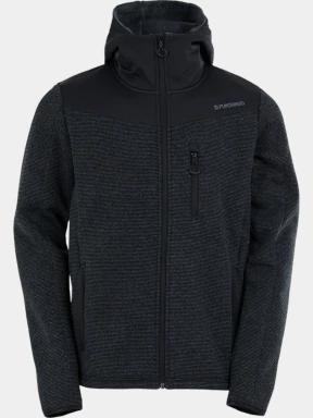 Fundango Ashford Insulated Fleece Jacket férfi polár pulóver szürke színben 1