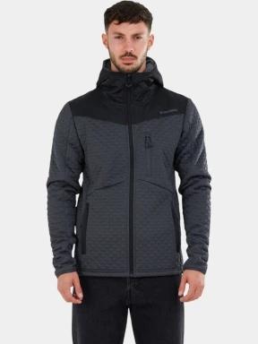 Fundango Ashford Insulated Fleece Jacket férfi polár pulóver szürke színben 1