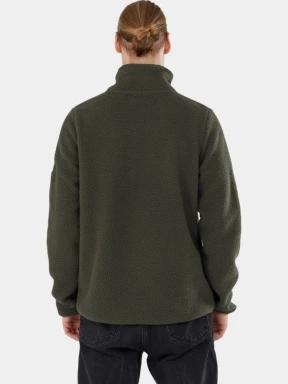 Fundango Haven Hybrid Jacket férfi pulóver zöld színben 3