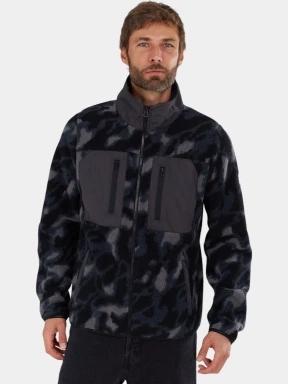Fundango Haven Hybrid Jacket férfi hibrid felső fekete színben 1