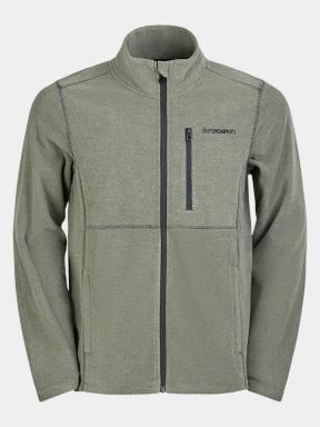 Fundango Jeffrey Fullzip Fleece férfi polár pulóver oliva színben 1