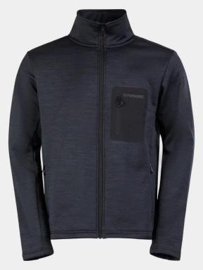 Fundango Revolution Fullzip Fleece férfi polár pulóver fekete színben 1