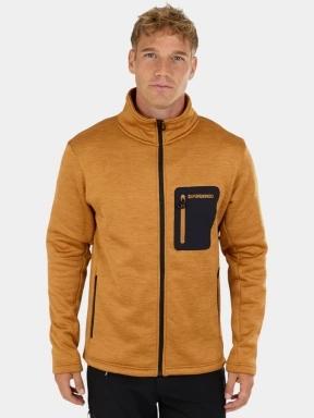 Fundango Revolution Fleece Jacket férfi polár pulóver narancssárga színben 1