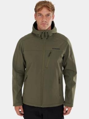 Fundango Fairbanks Softhsell Jacket férfi softshell kabát oliva színben 1