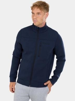 Fundango Soren Fleece Jacket férfi polár pulóver sötétkék színben 1