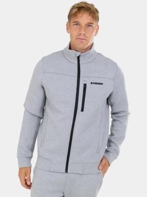 Fundango Soren Fleece Jacket férfi polár pulóver szürke színben 1