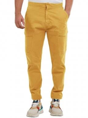 Fundango Arbor Cargo Pants férfi cargo nadrág sárga színben 1