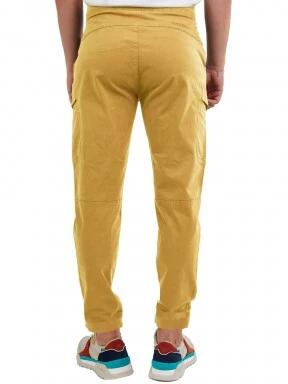 Fundango Arbor Cargo Pants férfi cargo nadrág sárga színben 3