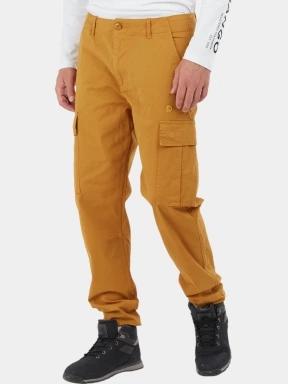 Fundango Chuck Cargo Pants férfi cargo nadrág sárga színben 1