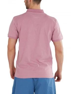 Fundango Incognito Mono Poloshirt férfi galléros póló lila színben 3