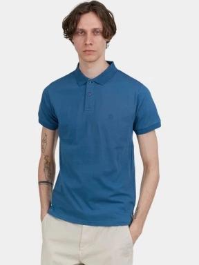 Fundango Incognito Mono Poloshirt férfi galléros póló kék színben 1