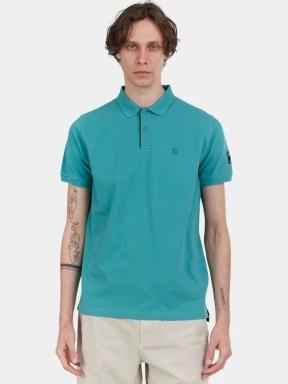 Fundango Insignia Poloshirt férfi galléros póló zöld színben 1