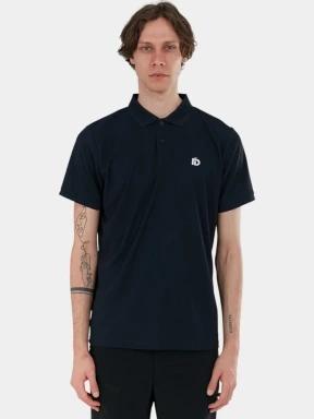 Fundango Zeno Tech Poloshirt férfi rövid ujjú sport póló sötétkék színben 1