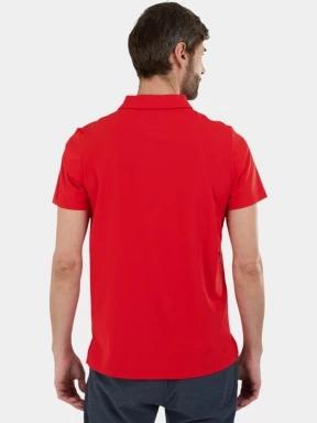 Fundango Zeno II Tech Poloshirt férfi galléros sport póló piros színben 3