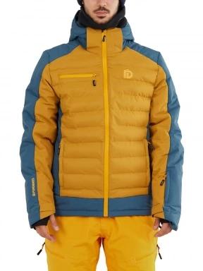 Fundango Orion Padded Jacket férfi steppelt síkabát barna színben 1