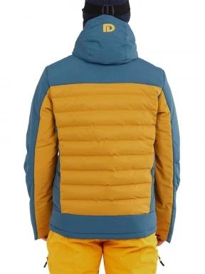 Fundango Orion Padded Jacket férfi steppelt síkabát barna színben 3