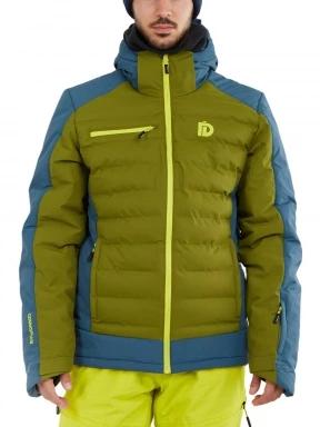 Fundango Orion Padded Jacket férfi steppelt síkabát oliva színben 1