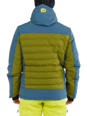 Fundango Orion Padded Jacket férfi steppelt síkabát oliva színben 3