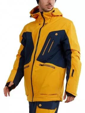 Fundango Decatur Jacket férfi síkabát sárga színben 1