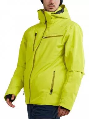 Fundango Telluride Jacket férfi síkabát sárga színben 1