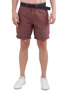 Fundango North Shore Chino Shorts férfi rövidnadrág piros színben 1