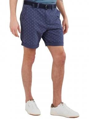 Fundango North Shore Chino Shorts férfi rövidnadrág sötétkék színben 1