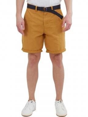 Fundango North Shore Chino Shorts férfi rövidnadrág sárga színben 1