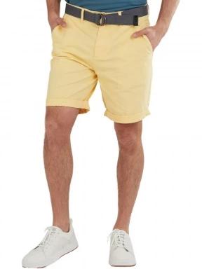 Fundango North Shore Chino Shorts férfi rövidnadrág sárga színben 1
