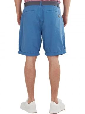 Fundango North Shore Chino Shorts férfi rövidnadrág kék színben 3