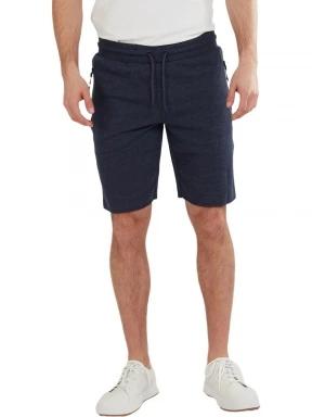 Fundango Woody Sweatshort férfi tréning rövidnadrág sötétkék színben 1