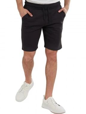 Fundango Delon Sweatshort férfi tréning rövidnadrág fekete színben 1
