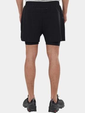 Fundango Corris Running Shorts férfi sport rövidnadrág fekete színben 3