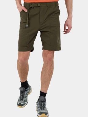 Fundango Elkford Cargo Trekking Shorts férfi oldalzsebes túra rövidnadrág zöld színben 1