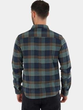 Fundango Harris Shirt férfi hosszú ujjú ing kék színben 3