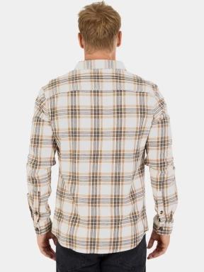 Fundango Harris Shirt férfi hosszú ujjú ing homok színben 3