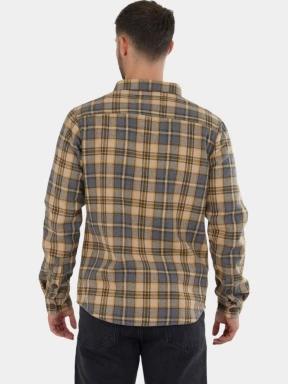 Fundango Roddy Lined Shirt férfi ingkabát szürke színben 3