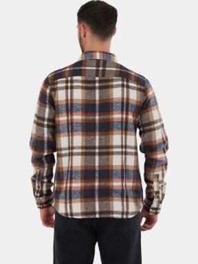 Fundango Parker Shirt Jacket férfi ingkabát barna színben 3