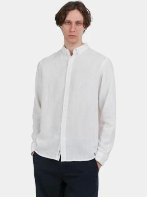 Fundango Ronan Shirt férfi hosszú ujjú ing fehér színben 1