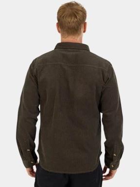 Fundango Oregon Corduroy Shirt férfi hosszú ujjú ing zöld színben 3