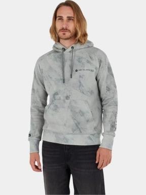 Fundango Talis Hooded Sweatshirt férfi kapucnis pulóver zöld színben 1